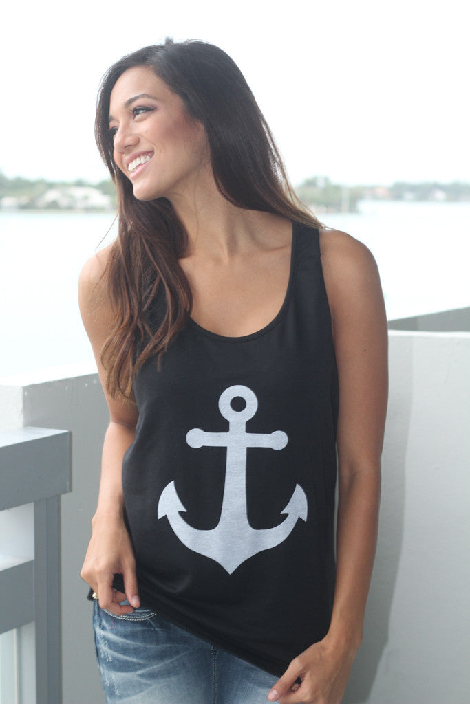 Anchor Racerback Tank