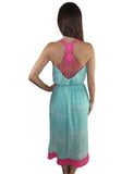 aqua high low dress 6