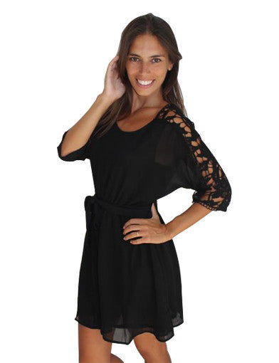 lace black dress 1