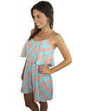 pink chevron dress 3