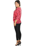 Pink cute top - side view