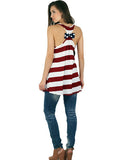 Sleeveless top with racerback